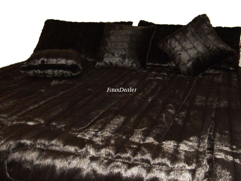 Faux Fur Comforters & Faux Fur Throws